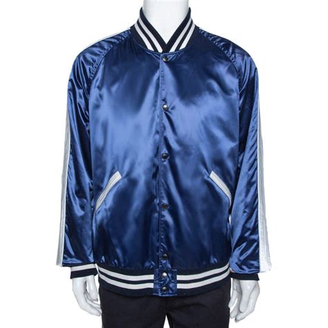 burberry satin bomber jacket blue and white|Burberry windbreaker jacket.